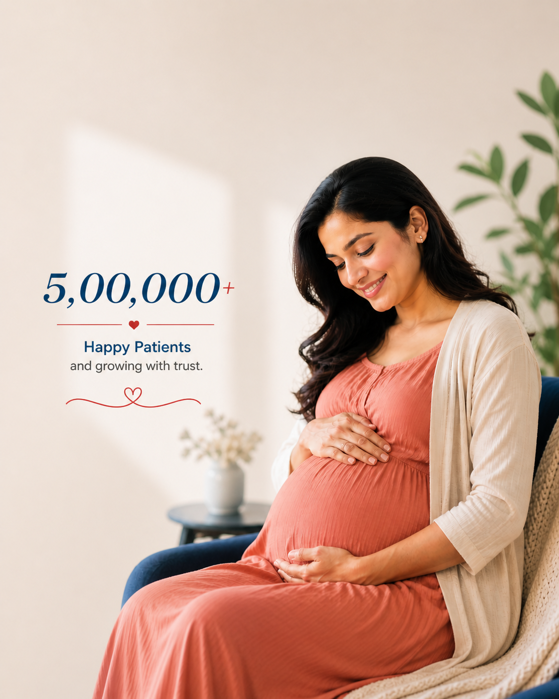 5,00,000+ Happy Patients and growing with trust